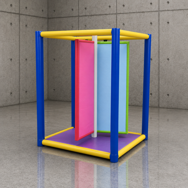Puerta giratoria para playground